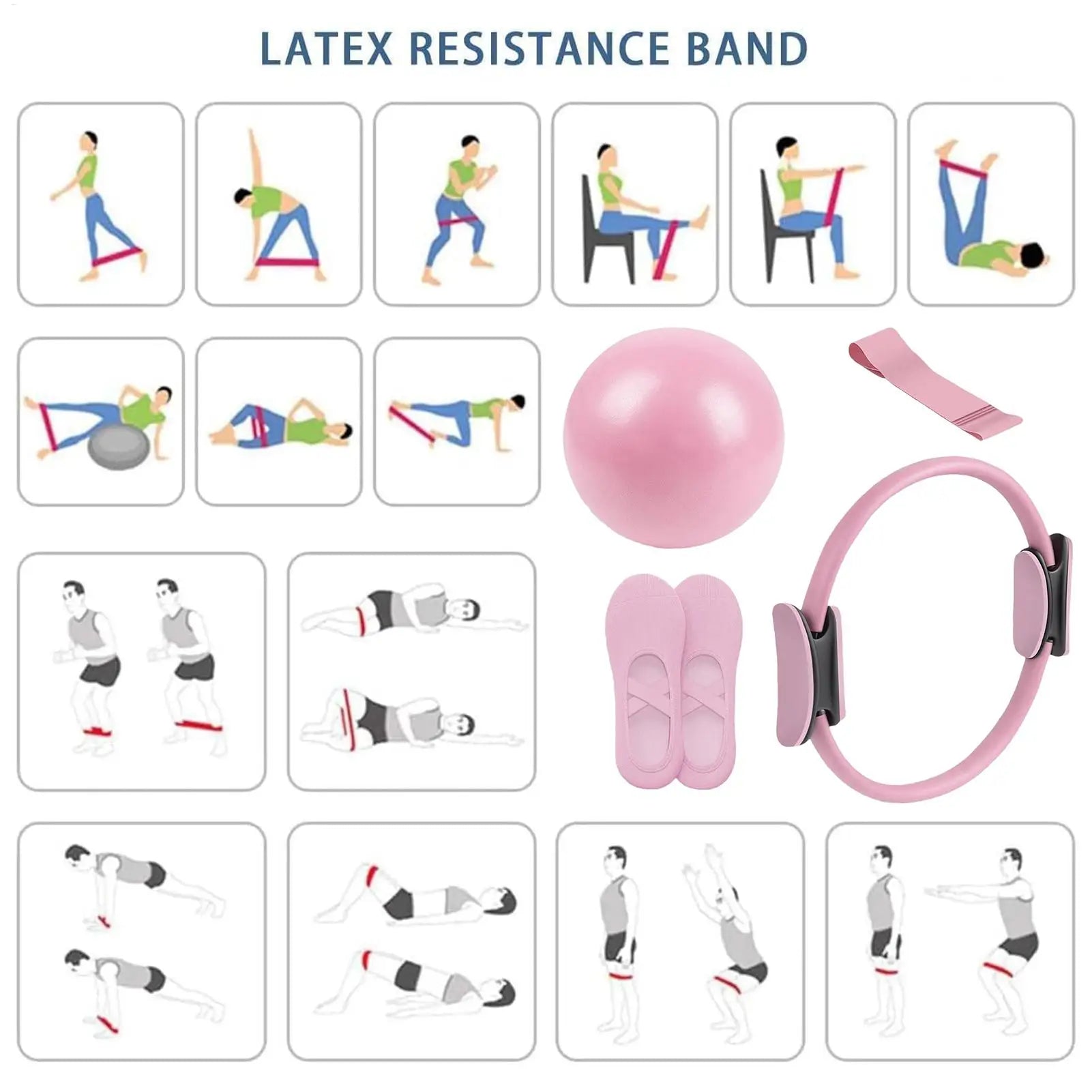 Aural Pilates Set - Pink